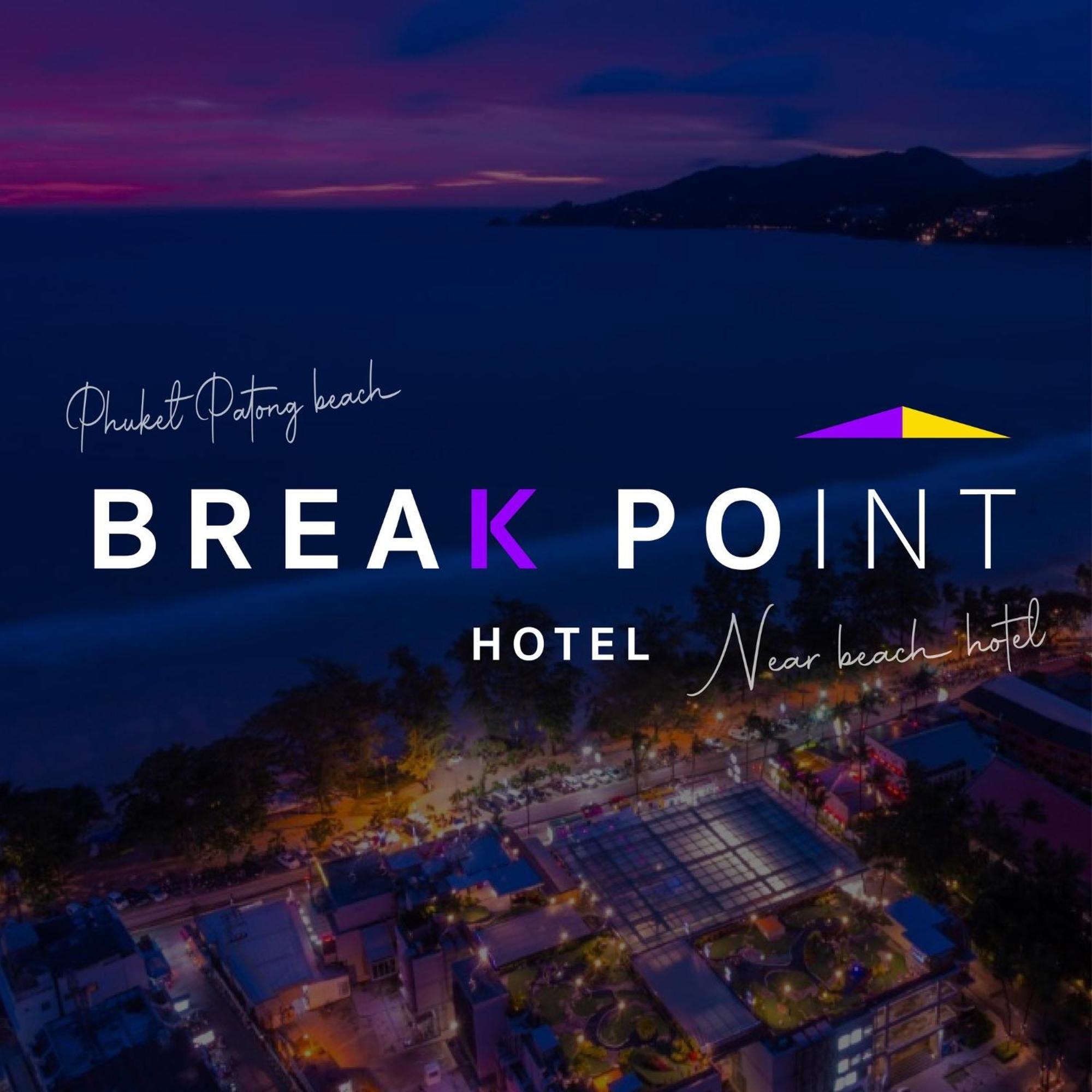 Break Point Hotel Patong Exterior foto