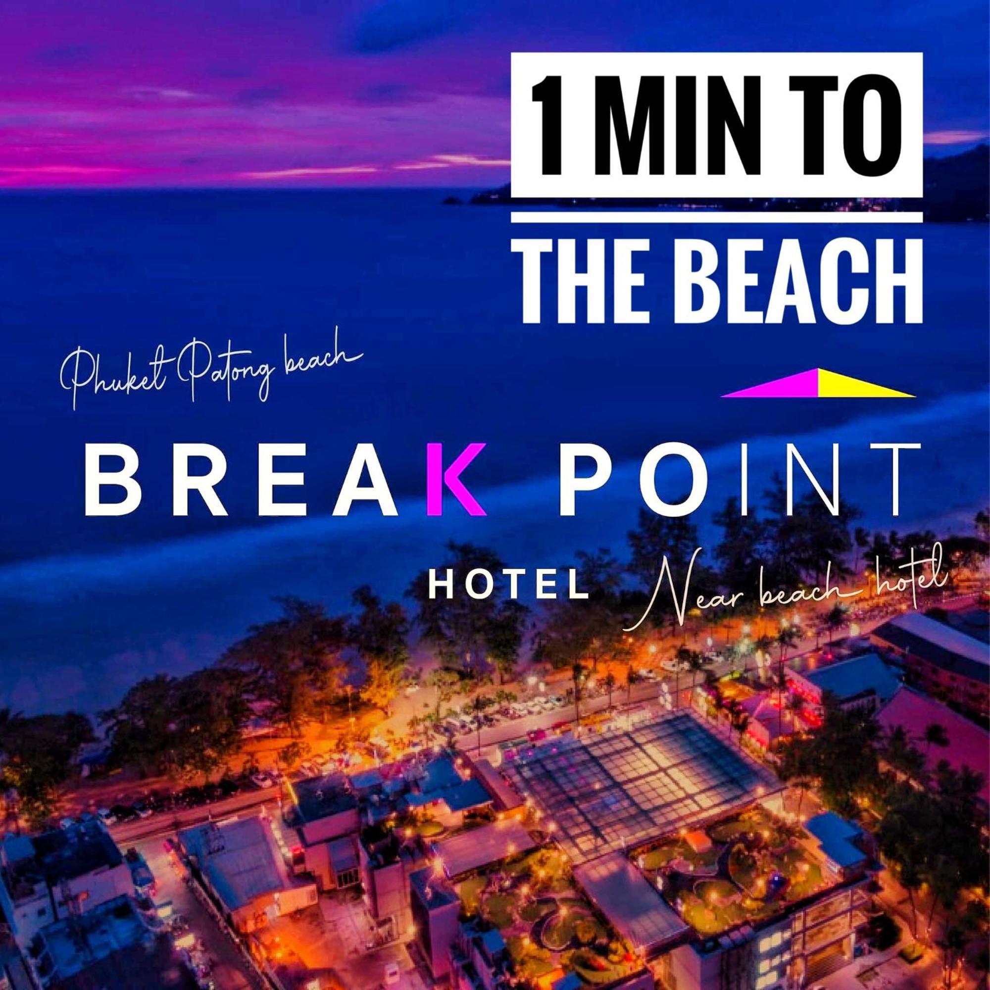 Break Point Hotel Patong Exterior foto